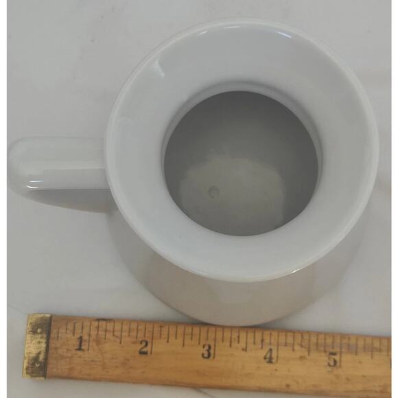 NBC Sports Coffee Mug Cup Super Rare Vtg Non Skid 12 Oz Rainbow Peacock Logo - Picture 11 of 11